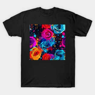 Rainbow flowers T-Shirt